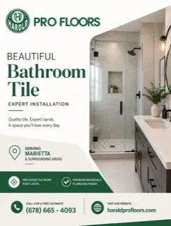 Social media piece for Harold Pro Floors