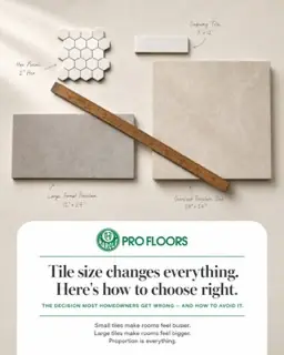 Social media piece for Harold Pro Floors