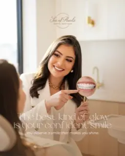 Social media piece for Sea of Pearls Dental Boutique